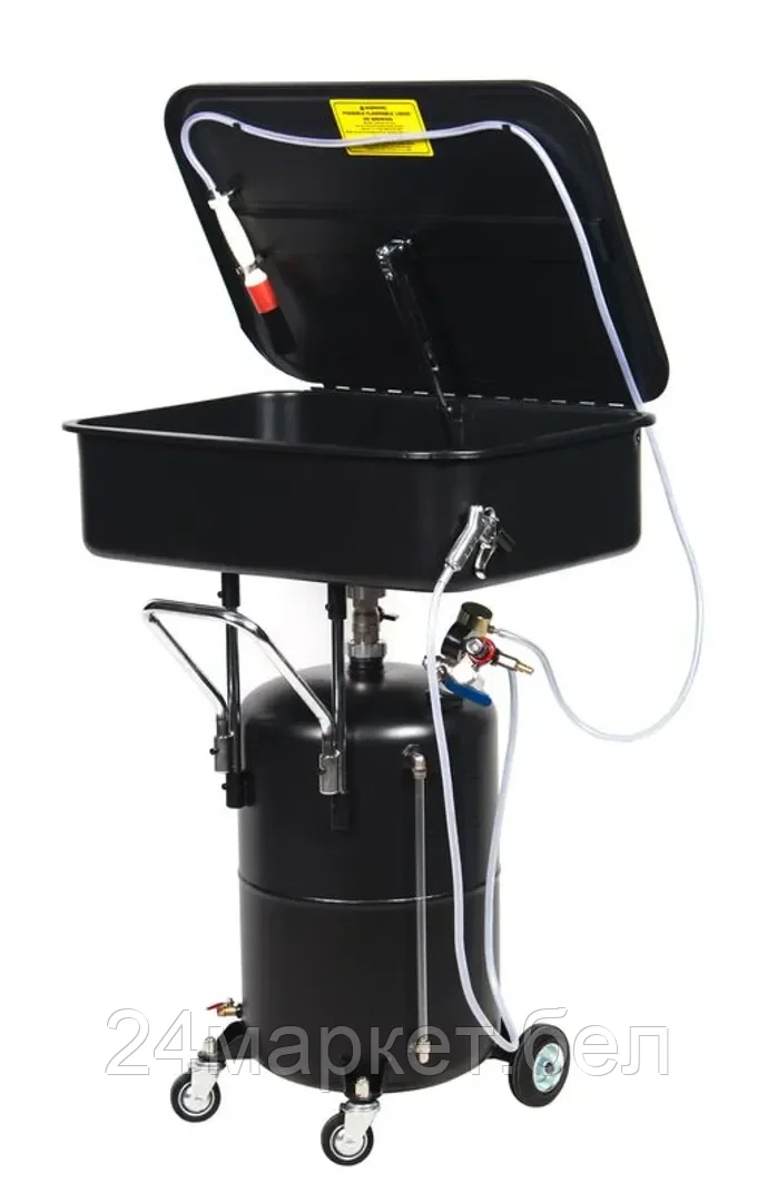 Мойка для деталей пневматическая с емкостью для слива 65л Rock FORCE RF-PDCT