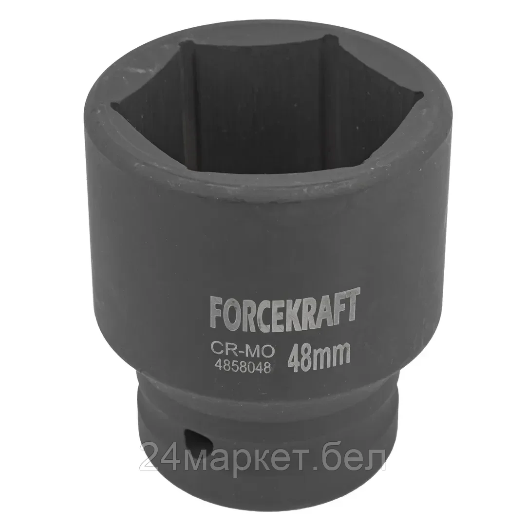 Головка ударная 1", 48мм (6гр.) FORCEKRAFT FK-4858048