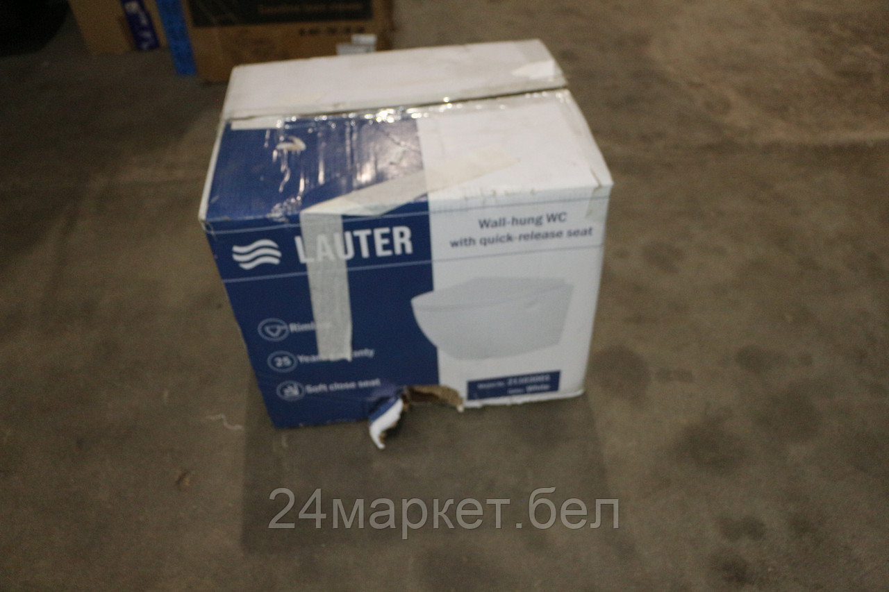 Унитаз подвесной Lauter Sulzdorf (белый с микролифтом) уцененный (0000202864)
