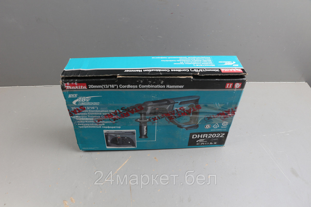 Аккум. перфоратор MAKITA LXT DHR 202 Z в кор. уцененный (0593381943)
