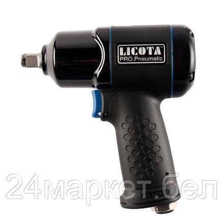 Licota PAW-04051 Гайковерт пневматический ударный 1/2" 746 Нм (76 кГм), компактный, композитный