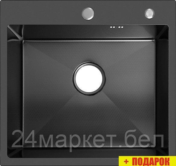 Кухонная мойка ARFEKA Eco AR 500*500 Black PVD Nano Decor