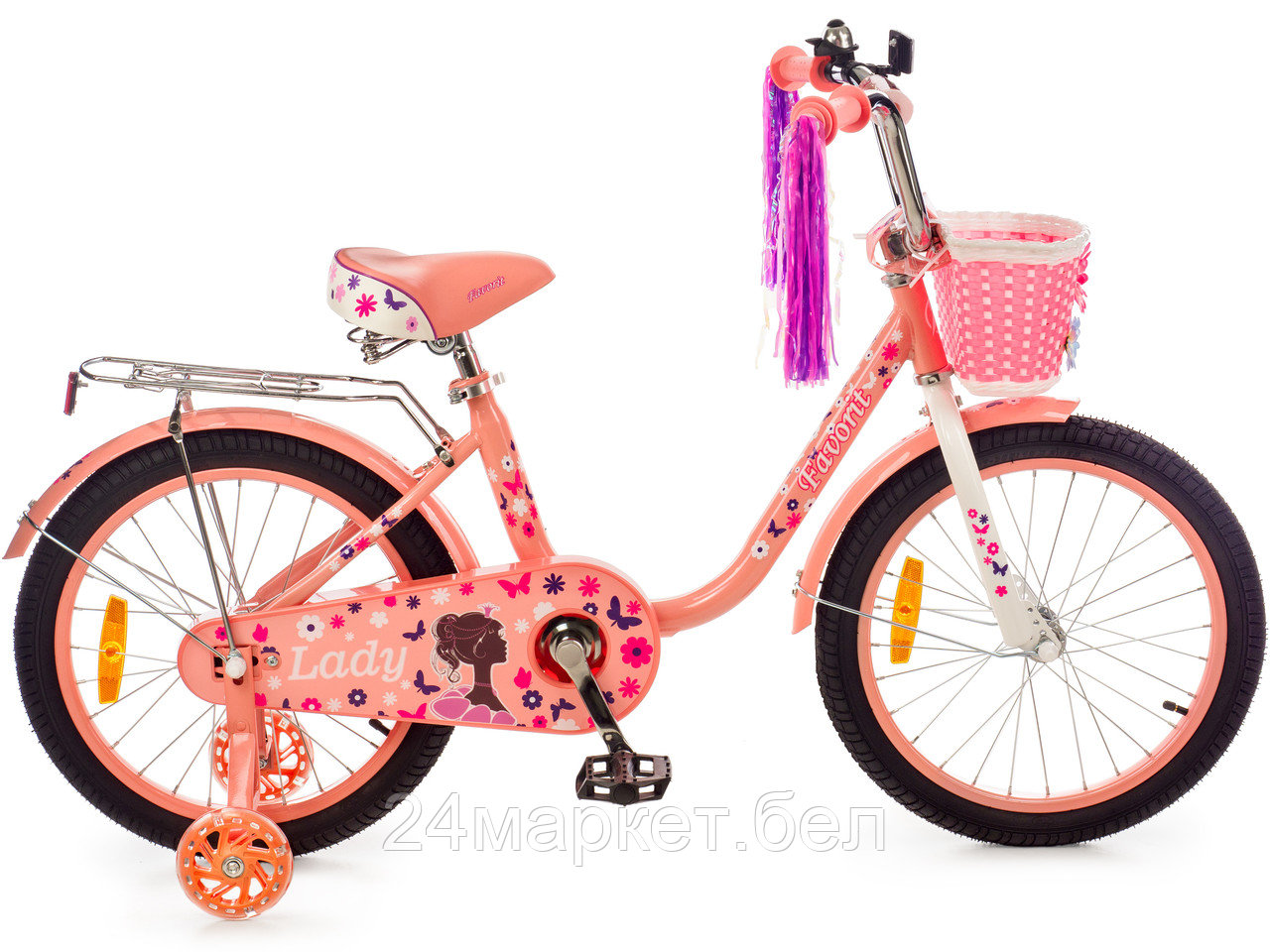 Детский велосипед Favorit Lady LAD-16PC