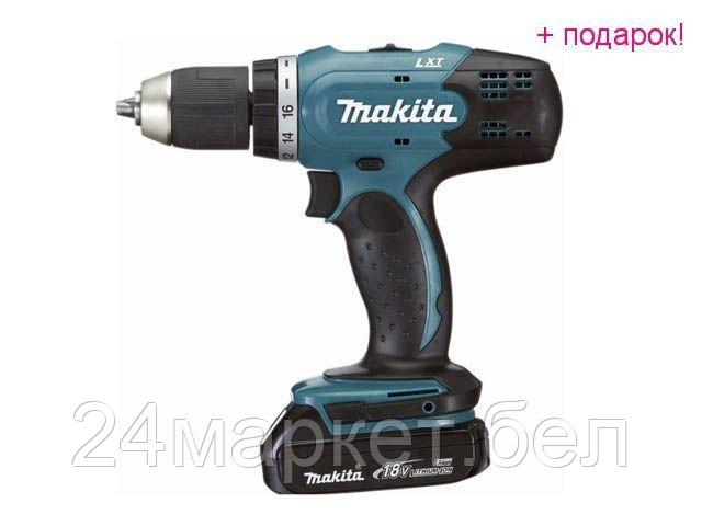 Дрель-шуруповерт Makita DDF453RFE