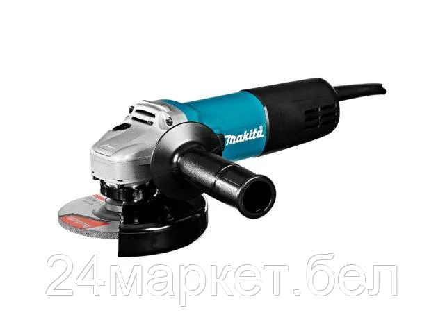 Одноручная углошлифмашина MAKITA 9558 HNR в кор. (840 Вт, диск 125х22 мм <>)