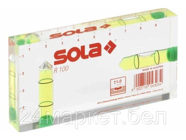 Уровень строительный Sola R 100
