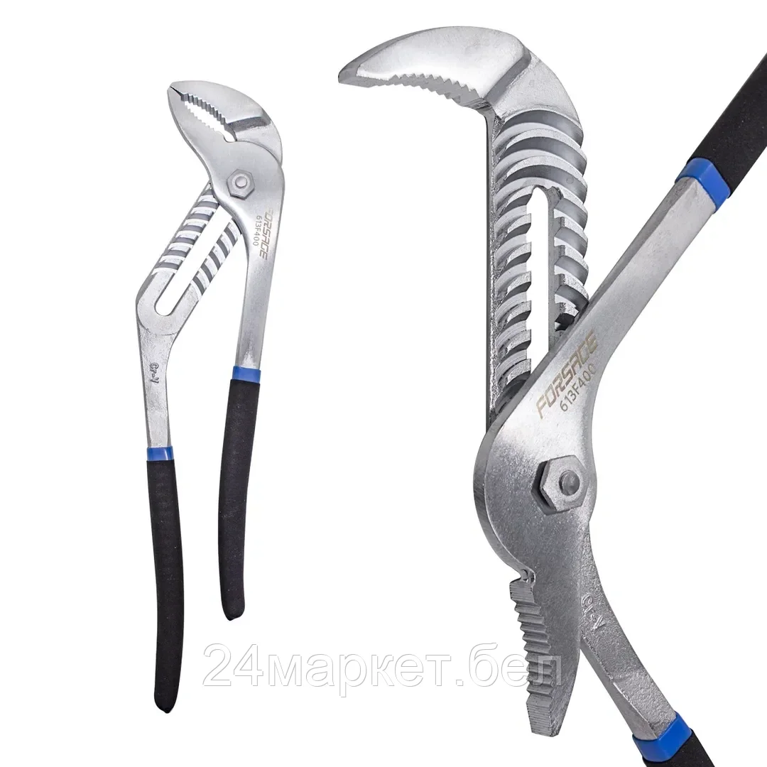 FORSAGE Пассатижи переставные Cr-V 16" -410мм, на блистере Forsage F-613F410