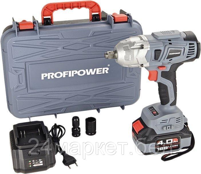 Гайковерт Profipower DWDTW-18V (с 1-им АКБ, кейс)