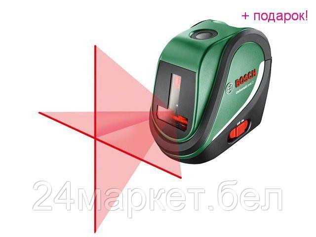 BOSCH Китай Нивелир лазерный BOSCH UniversalLevel 3 в кор. (проекция: крест, до 10 м, +/- 0.50 мм/м, резьба 1/4")
