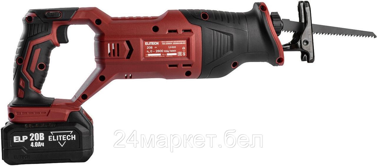 Сабельная пила ELITECH ПСА 2030СЛ E2206.026.01 (с 1-им АКБ)