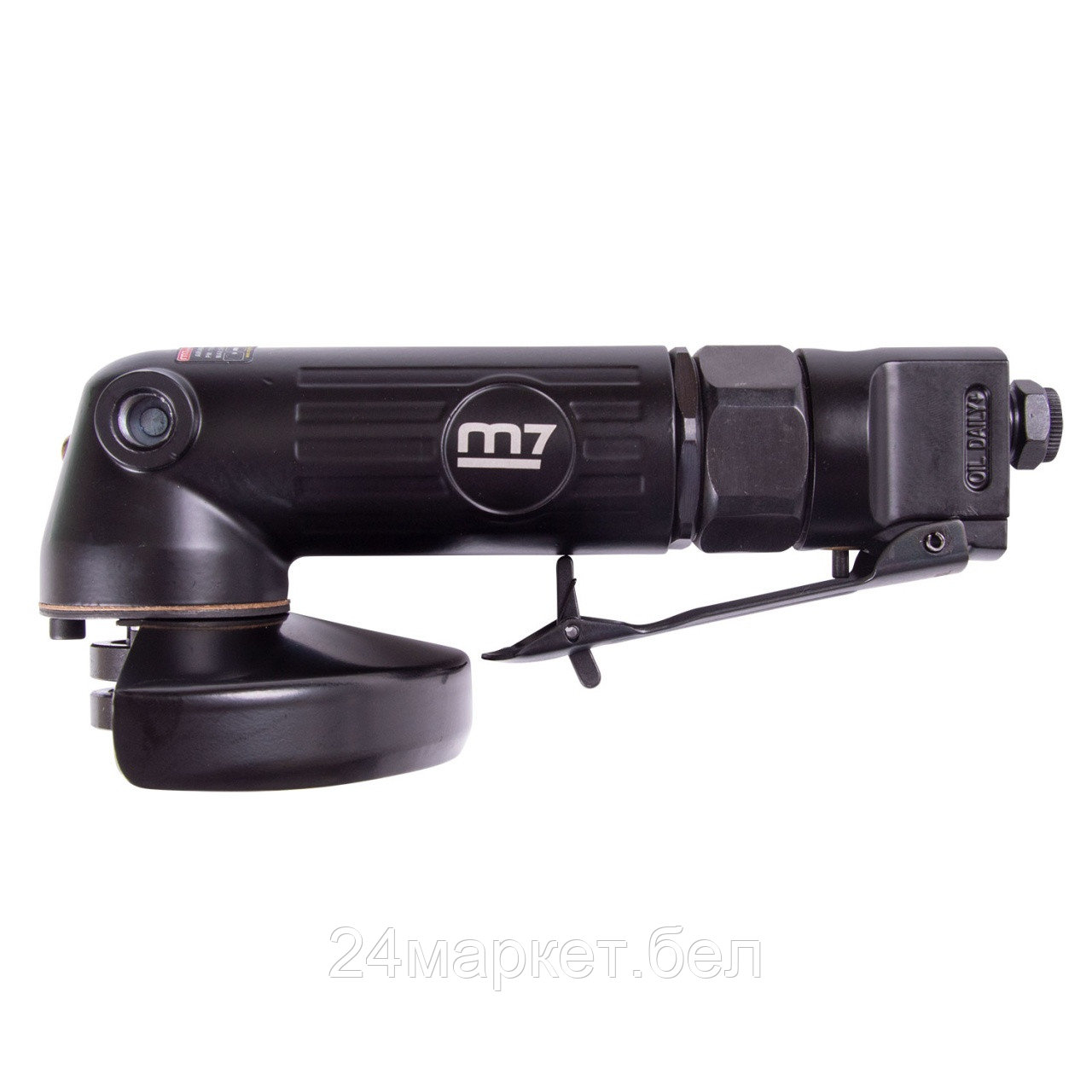 MIGHTY SEVEN QB-135X MIGHTY SEVEN Пневматическая угловая шлифовальная машина (УШМ) 125 мм, 11000 об/мин, с рычажным выклю, QB-135X