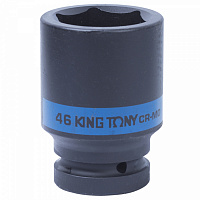 KING TONY 843546M KING TONY Головка торцевая ударная глубокая шестигранная 1", 46 мм