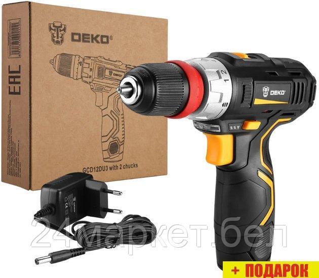 Дрель-шуруповерт Deko GCD12DU3 063-4038 (с 1-им АКБ)