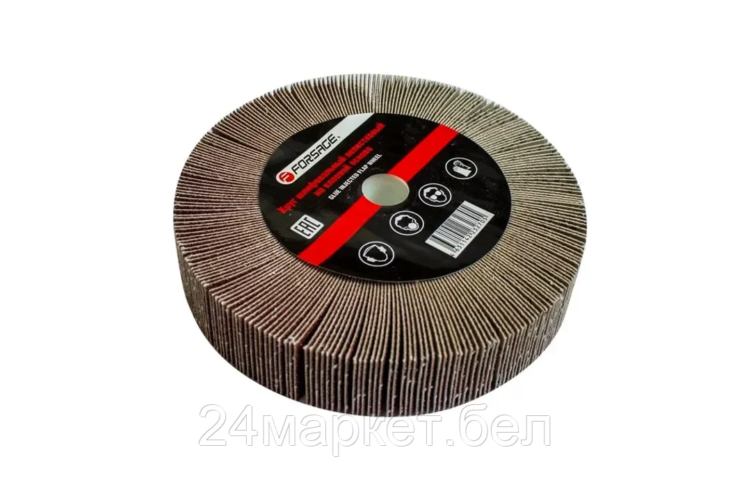 Круг лепестковый зачистной 125x25x16мм (Grit 180) Forsage F-FD2180F