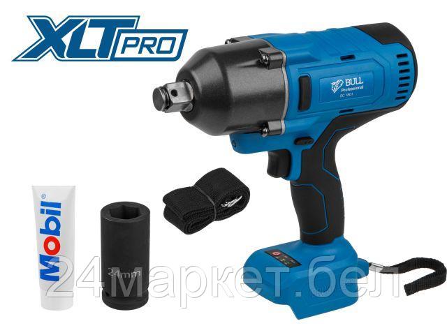 Аккумуляторный гайковерт BULL SC 1801 (18.0 В, БЕЗ АККУМУЛЯТОРА И ЗУ, тип посадки 3/4 ", 1000 Нм, вес 3.3 кг)