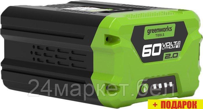 Аккумулятор Greenworks G60B2 (60В/2 Ah)