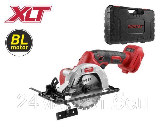 Аккум. циркулярная пила WORTEX CCS 1814 в чем. ALL1 (18.0 В, БЕСЩЕТОЧНЫЙ, БЕЗ АККУМУЛЯТОРА И ЗУ, 140х20 мм, до 45 мм) 329268
