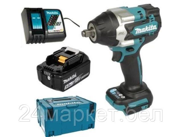 Гайковерт Makita DTW700RT1J (с 1-им АКБ, кейс)