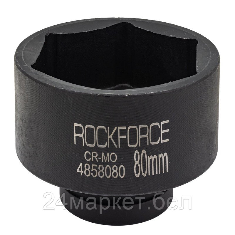 RF-4858080 RockFORCE Головка ударная 1'', 80мм (6гр.)