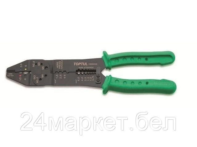 TOPTUL Тайвань Плоскогубцы многоцелевые TOPTUL (DIBB2009)
