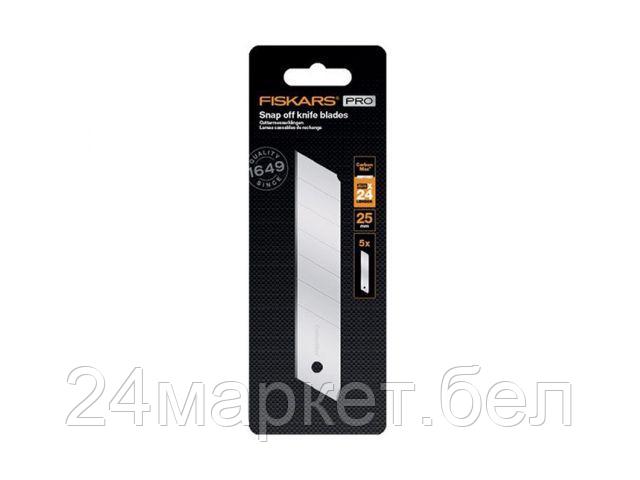 Лезвия сменные для ножа 25мм 5шт. CarbonMax FISKARS 1027233