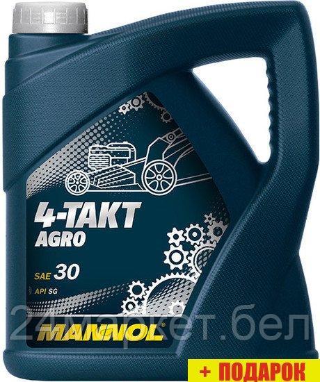 Моторное масло Mannol 4-Takt Agro SAE 30 API SG 4л