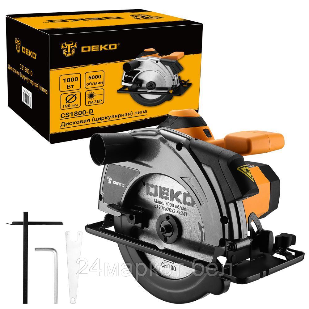 Дисковая (циркулярная) пила Deko CS1800-D 083-1101