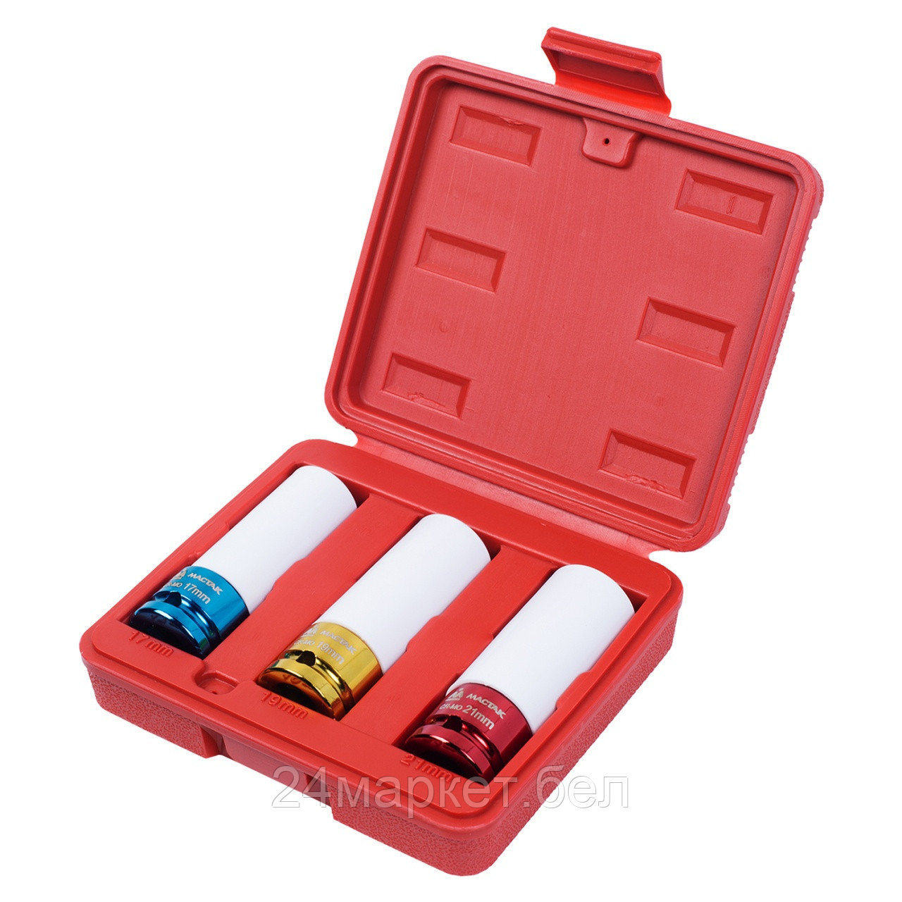 Набор головок слесарных Мастак 006-43C Набор головок слесарных Мастак 006-43C