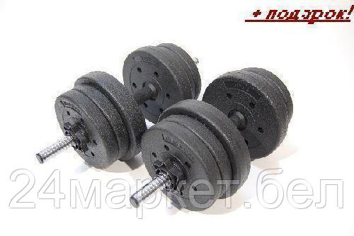 Гантели Atlas Sport 2х10,5 кг