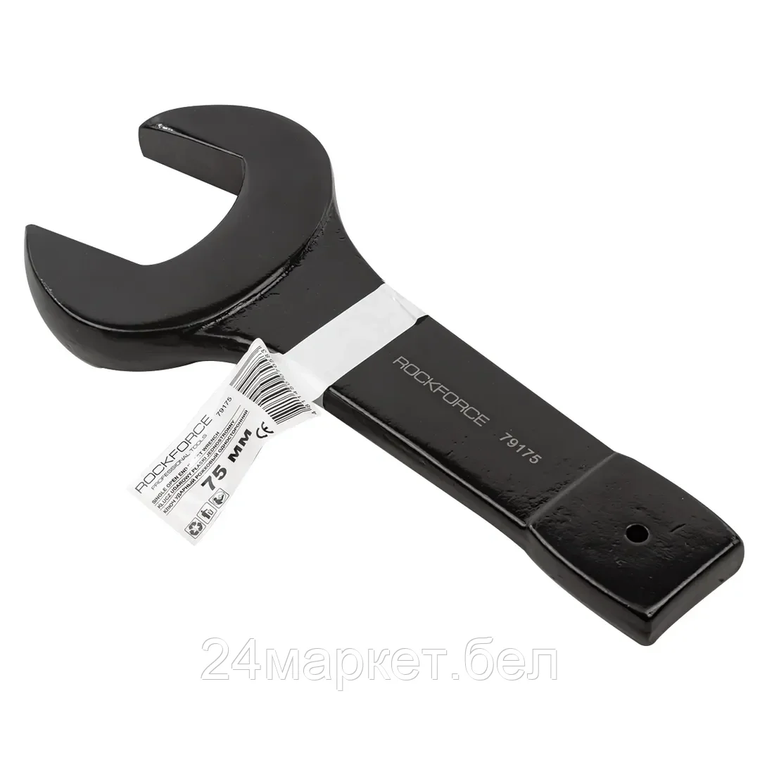 Ключ рожковый ударный односторонний 75мм (L-365мм) Rock FORCE RF-79175
