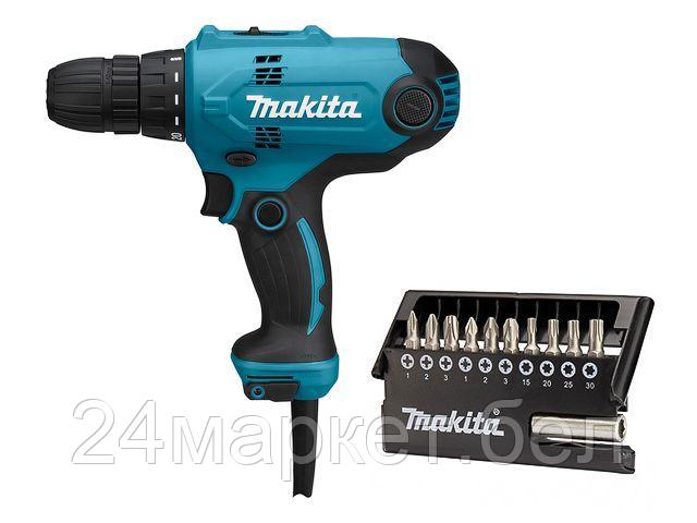 Дрель-шуруповерт Makita DF0300X2 (набор оснастки D-30651)