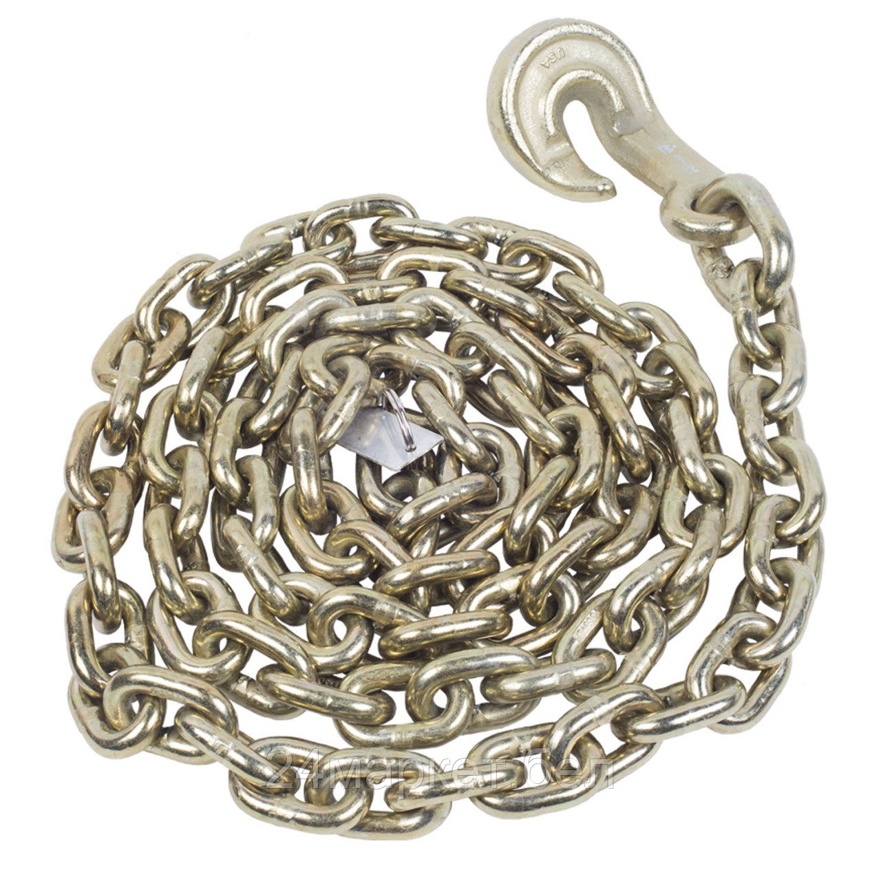 МАСТАК 114-11276 МАСТАК Цепь рихтовочная с крюком, 3,2 т, 2,7 м