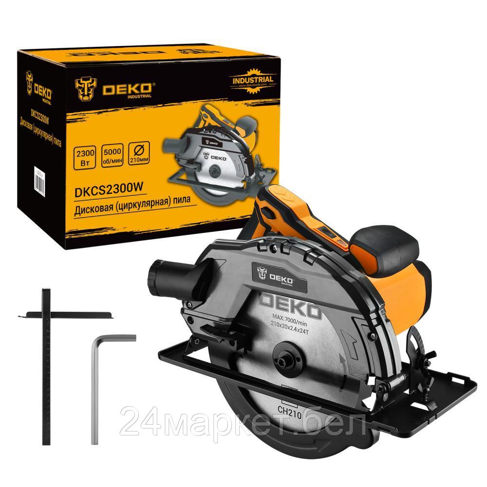 Дисковая (циркулярная) пила Deko DKCS2300W 084-1050