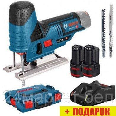 Электролобзик Bosch GST 12V-70 Professional 06015A1005 (с 2-мя АКБ, кейс)