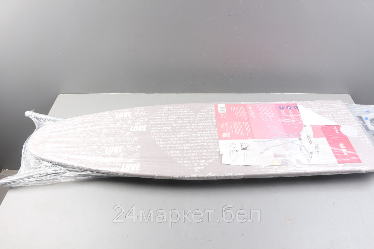 Доска гладильная Bell Classy 2 (ДСП 1120 х 345), подрукавник, подставка п/утюг, NIKA уцененный (01