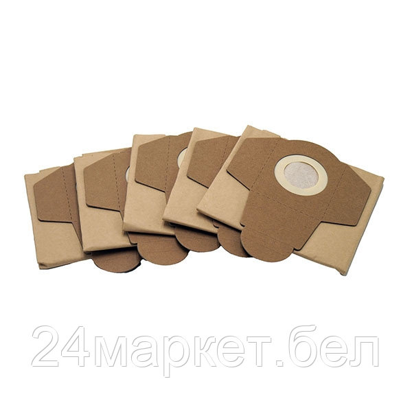 Мешки для пылесоса бумажные Felisatti 20/25 л, к ПП-20/1200 (5 шт) (0524.5.0.00)