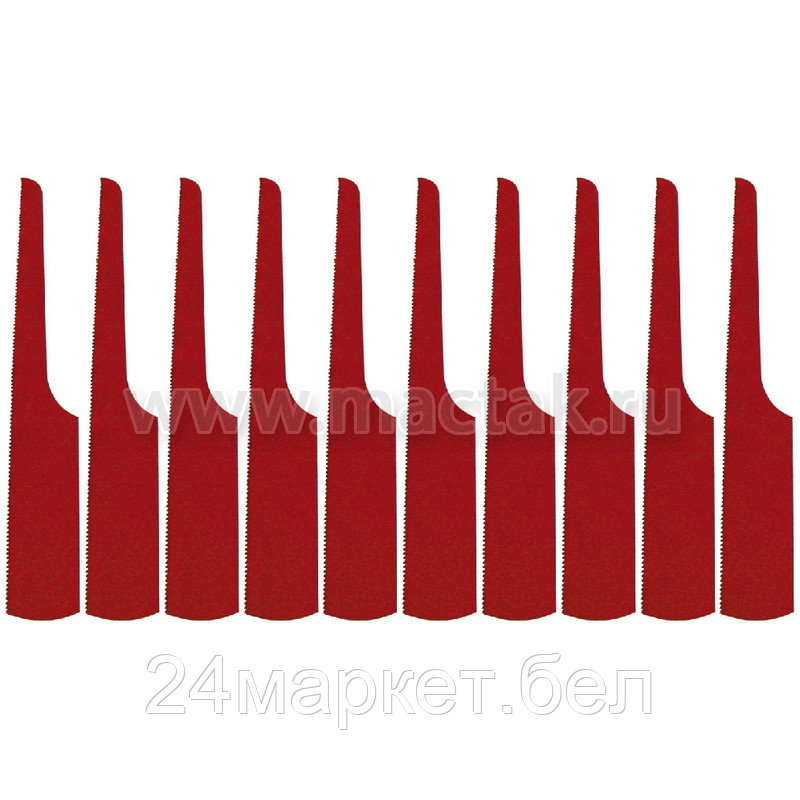 MIGHTY SEVEN QD-932 MIGHTY SEVEN Комплект сменных пилок для лобзиков, 32 зуба, Bi-metal, 10 шт