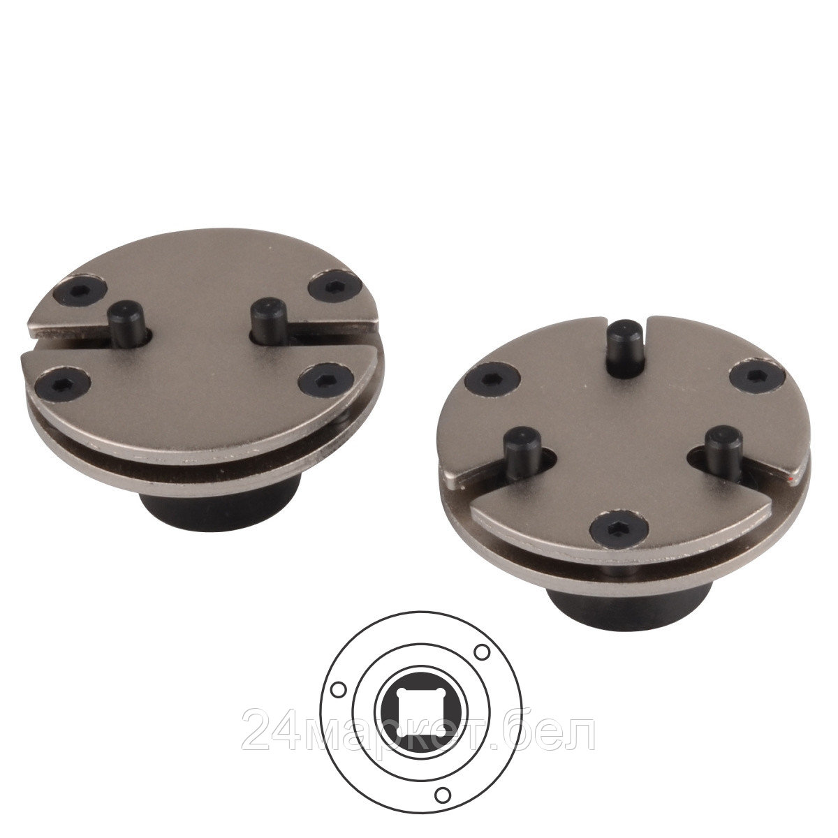 МАСТАК 102-00002 МАСТАК Адаптеры для утапливания поршня тормозного цилиндра к набору 102-00003