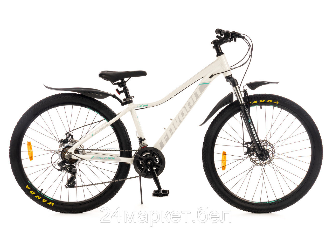 Велосипед Favorit Calypso 27.5MDA р.15 (белый)