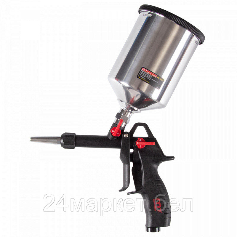 MIGHTY SEVEN SX-4101 MIGHTY SEVEN Пистолет для сода-бластинга, верхний бак 0,6 л