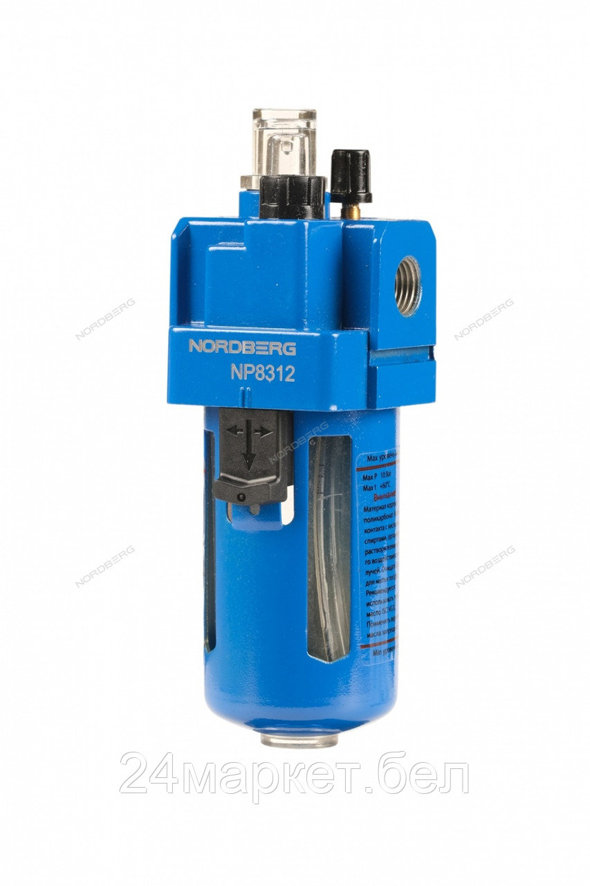 NORDBERG NP8314 NORDBERG ЛУБРИКАТОР 1/2", NP8314, 5000 л/мин