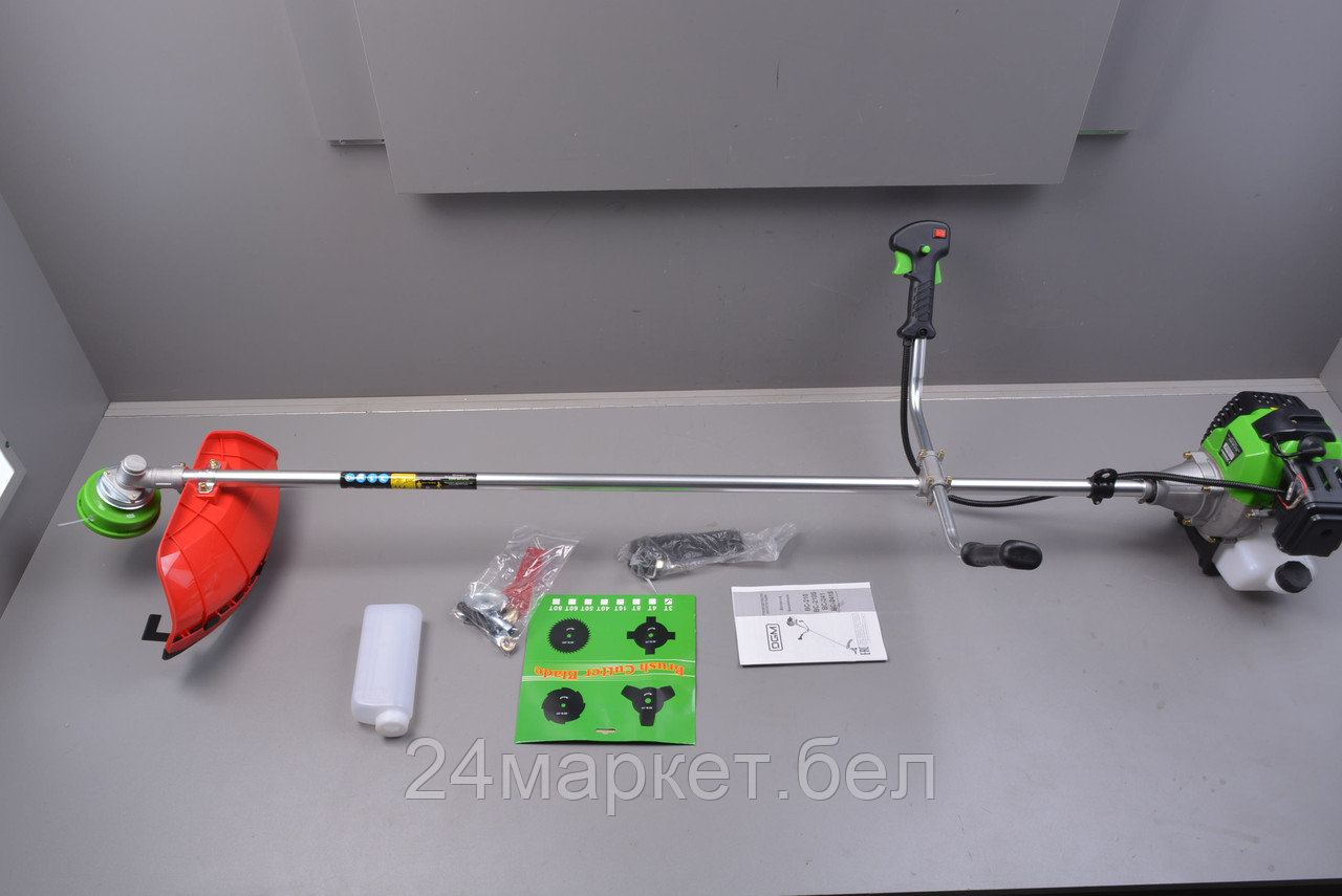 Мотокоса DGM BC-210 с ножом и головкой уцененный (0000571200)