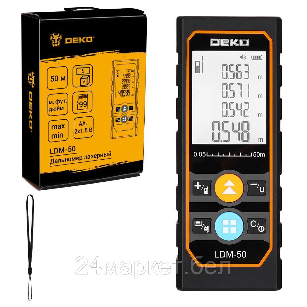 Лазерный дальномер Deko LDM-50