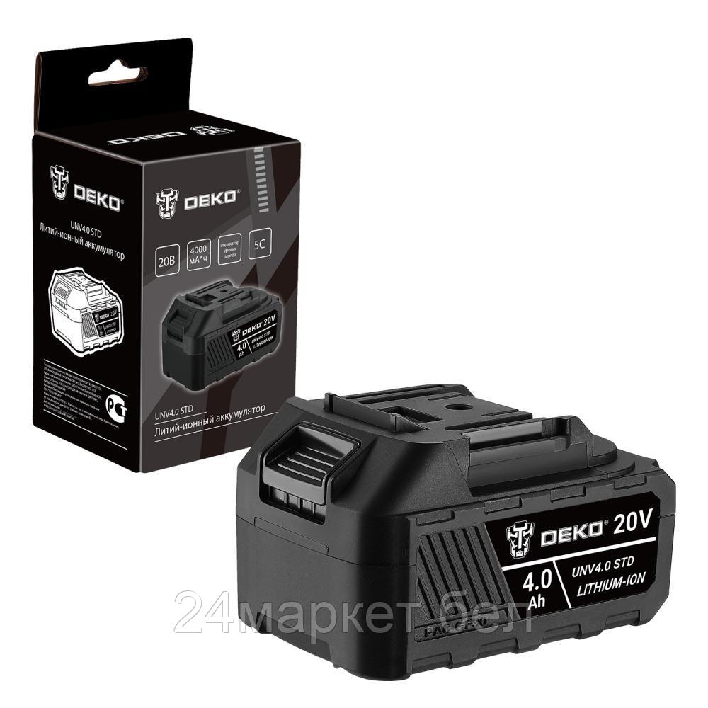 Аккумулятор Deko UNV4.0 STD 063-4494 (20В/4 Ач)