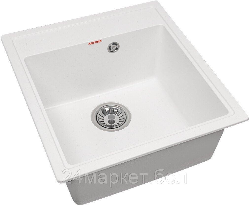 Кухонная мойка ARFEKA Dalago 47 Silken White