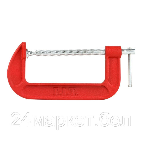 Струбцина винтовая P.I.T. CONTROL HCLG01-0150 (тип G, 150х70 мм, 6000 Н, сталь/чугун)