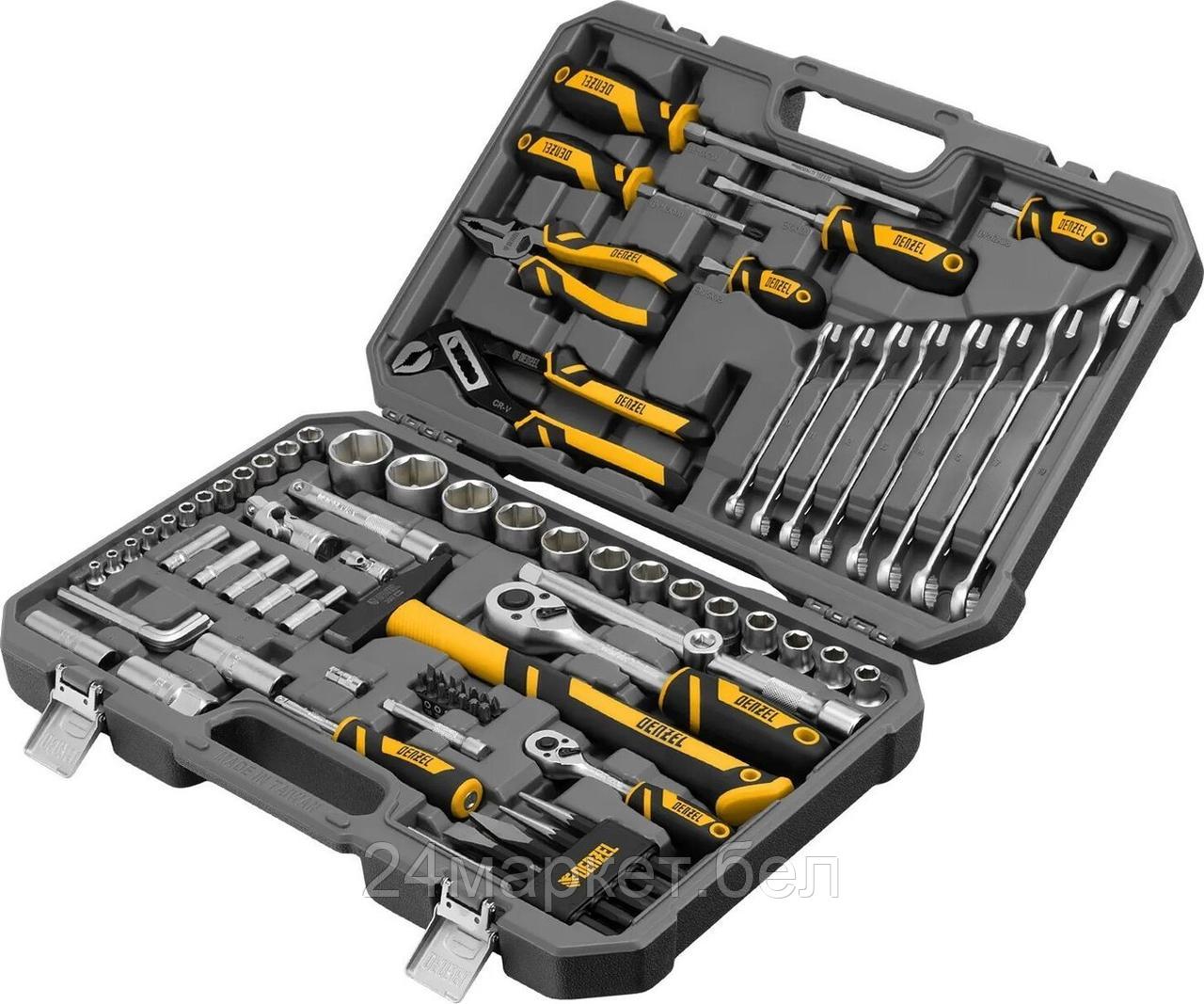 Набор домашнего мастера Denzel 15802 (84 предмета)