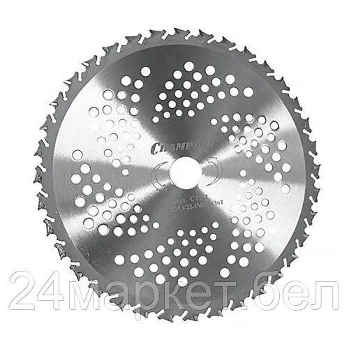 Полотно с зубцами из твердого сплава 40/255/25,4 (SRM-330ES/SRM-350ES,4605) Anti-kick (C5121)