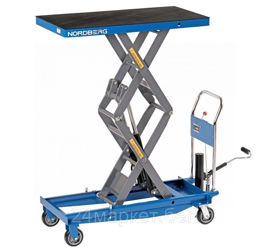 NORDBERG N3T1001 Стол подъемный гидравлический 1000 кг, двойные ножницы