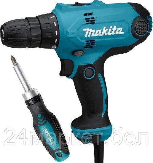 Дрель-шуруповерт Makita DF0300X1 (с отверткой)